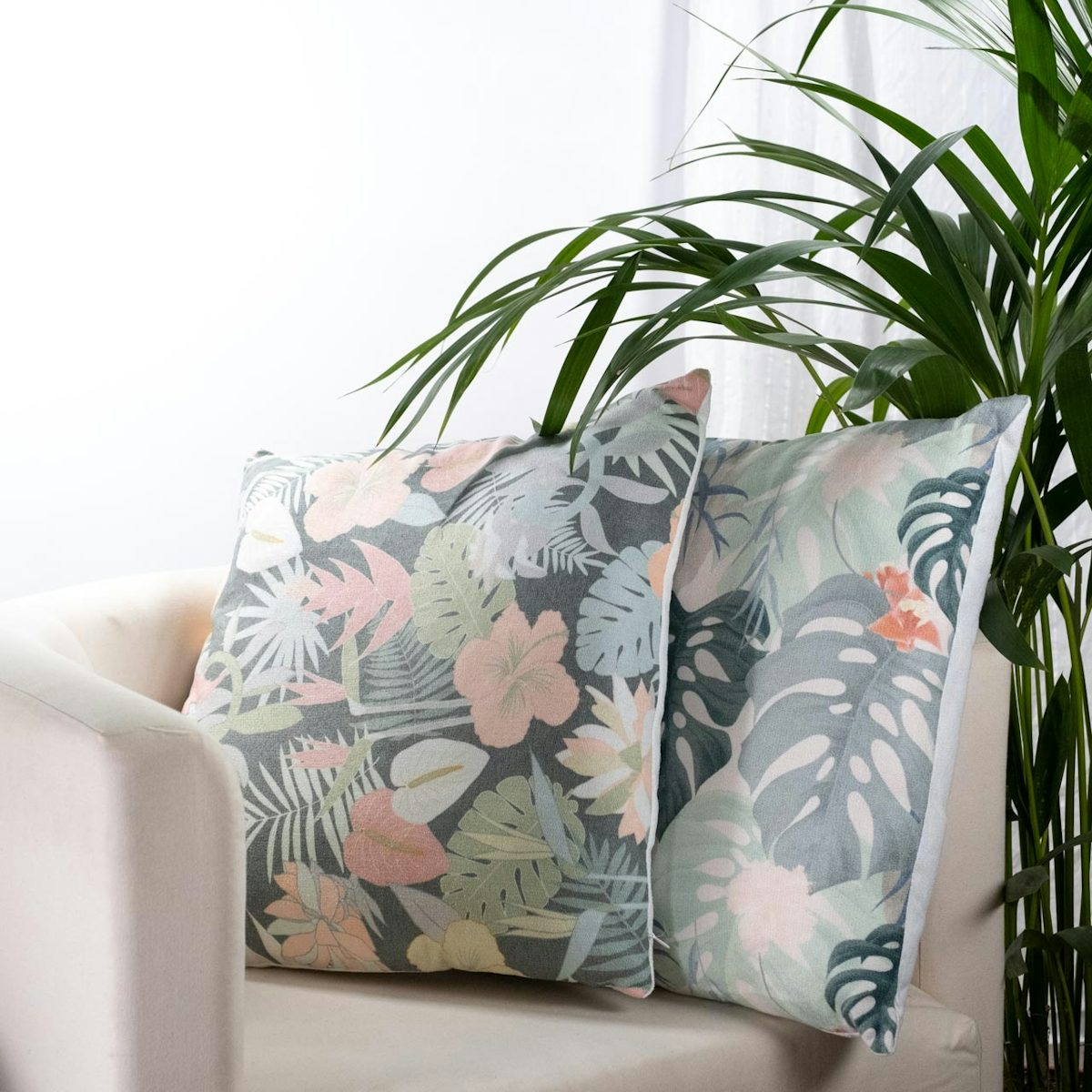 Duo Coussins Monstera