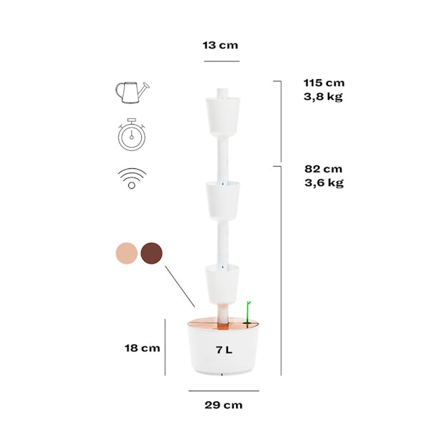 Acquistare Fioriera verticale con sistema di irrigazione